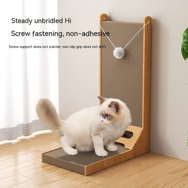 Rascador Vertical para Gatos - Tablero Resistente Anti-desgarro