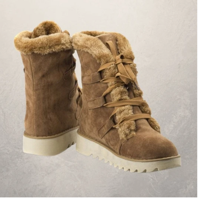 Botas Cálidas para Nieve con Cordones - Botines Impermeables - Image 4
