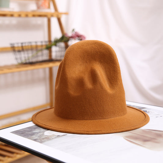 Gorro de Lana con Textura Volcánica