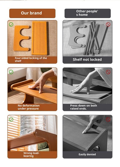 Estantería de Almacenamiento para Sala - Organizador Modular de Madera - Image 18