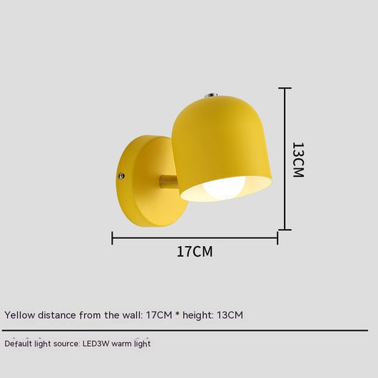 Lámpara de Pared Minimalista para Dormitorio - Diseño Macaron - Image 7