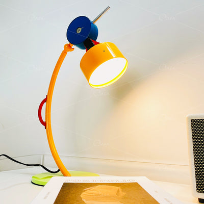 Lámpara de Mesa Moderna Geométrica Colorida para Dormitorio - Image 3