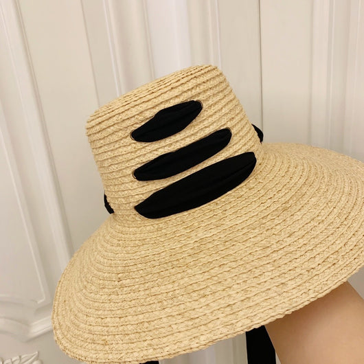Sombrero de Rafia Xiaoxiangfeng para Playa y Vacaciones - Image 18