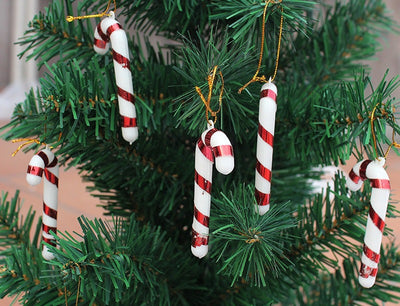 Bastones Navideños Tricolor Pequeños - Dulces Decorativos - Image 4
