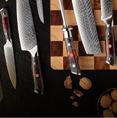 Juego de Cuchillos de Cocina Damasco con 67 Capas - Image 19