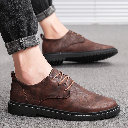 Zapatos Casuales Bajos con Cordones para Hombre