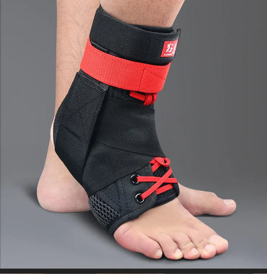 Soporte de Tobillo Deportivo Ajustable Kuangmi - Estabilizador con Correas para Protección - Image 8