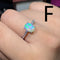Silver Adjustable Ring With Live Mouth F