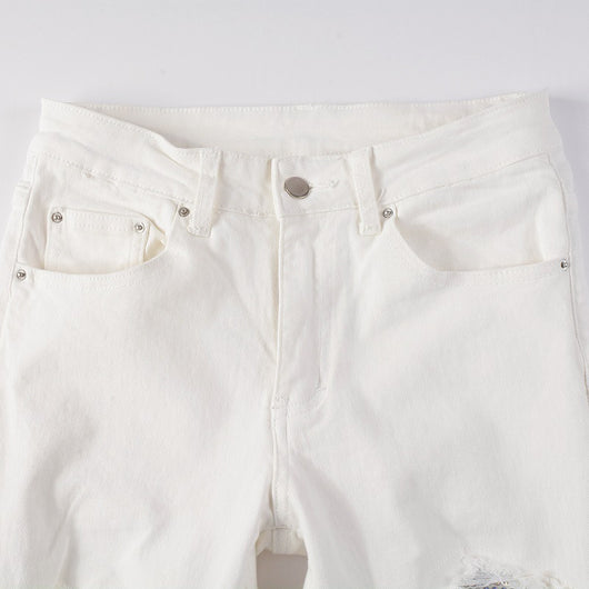 Jeans Rotos Diamante High Street con Elastano para Hombre - Image 9