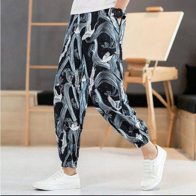 Pantalones Casuales Cómodos para Hombre Crane - Bloomers Holgados - Image 5