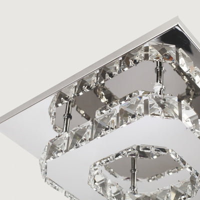 Lámpara de Techo LED Minimalista con Cristal - Image 10