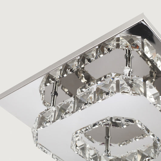 Lámpara de Techo LED Minimalista con Cristal - Image 10