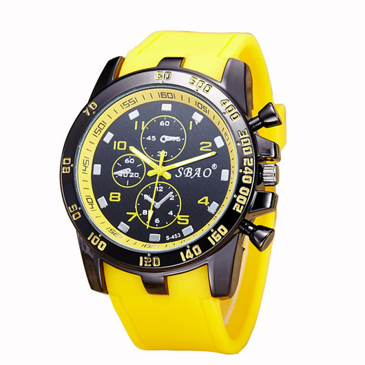 Reloj de Hombre SBAO Elegante Resistente al Agua con Correa de PU - Image 12