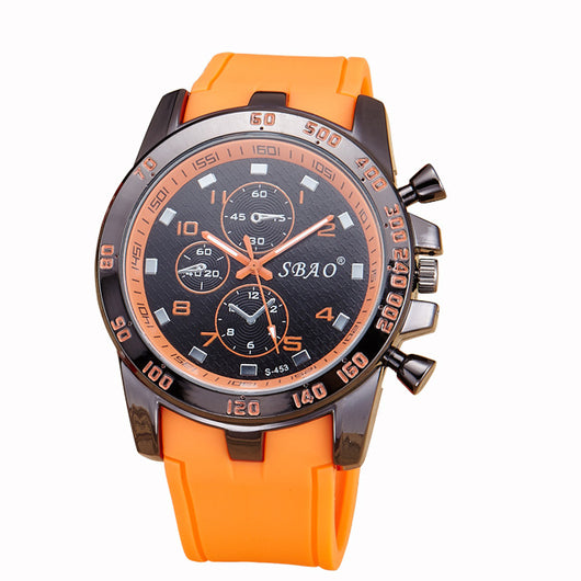 Reloj de Hombre SBAO Elegante Resistente al Agua con Correa de PU - Image 9