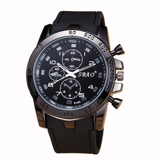 Reloj de Hombre SBAO Elegante Resistente al Agua con Correa de PU - Image 5