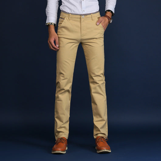 Pantalones de Negocios Slim Elásticos para Hombre - Image 5