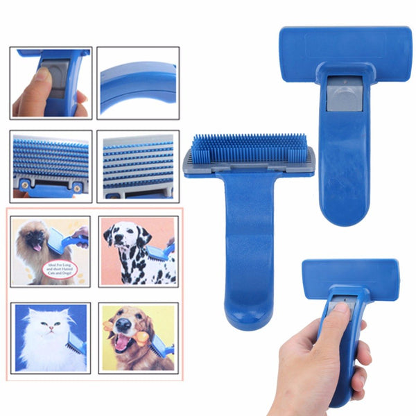 Peine Deslanador Automático para Perros y Gatos - Herramienta de Aseo Profesional
