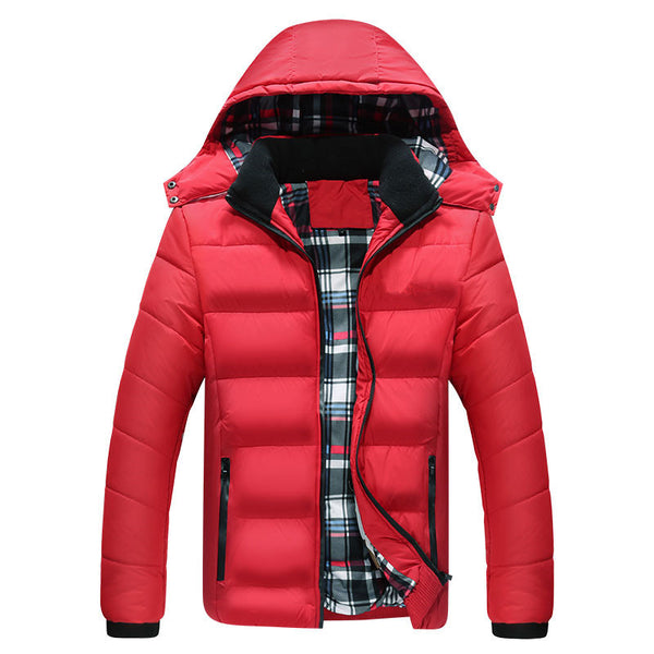 Chaqueta Deportiva Acolchada de Algodón para Hombre