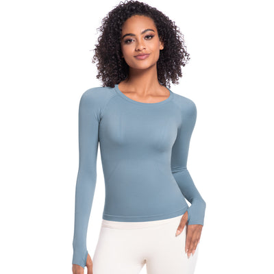 Conjunto Deportivo Yoga Transpirable sin Costuras para Mujer - Image 3