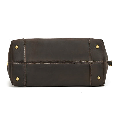 Bolso Tote de Cuero Crazy Horse Gran Capacidad - Image 47