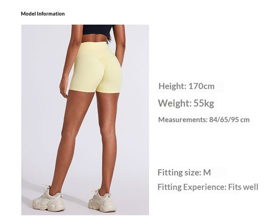 Pantalones Yoga Levantacaderas de Cintura Alta Plisados - Estilo Europeo - Image 14