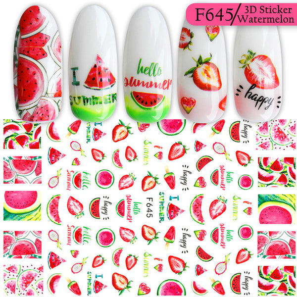Pegatinas Adhesivas 3D con Colores Vibrantes