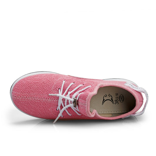 Zapatos Deportivos Tejidos con Suela Gruesa - Comodidad y Estilo - Image 2