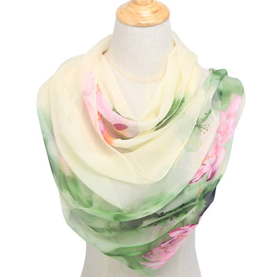Pañuelo Ligero Protector Solar Primavera Verano con Diseño Estampado - Image 16
