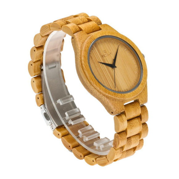 Reloj de Madera Artesanal Diseño Creativo