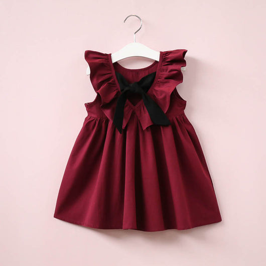 Vestido Infantil Sin Mangas de Una Pieza - Image 10