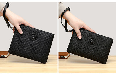 Clutch Personalizado de Textura Tejida con Diseño Minimalista y Gran Capacidad - Image 30