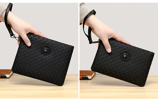 Clutch Personalizado de Textura Tejida con Diseño Minimalista y Gran Capacidad - Image 30