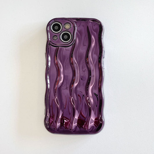 Funda para Teléfono con Efecto Ondas de Agua - Colores Sólidos - Image 15