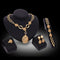 Conjunto de Joyas Elegante: Collar, Aretes, Pulsera y Anillo