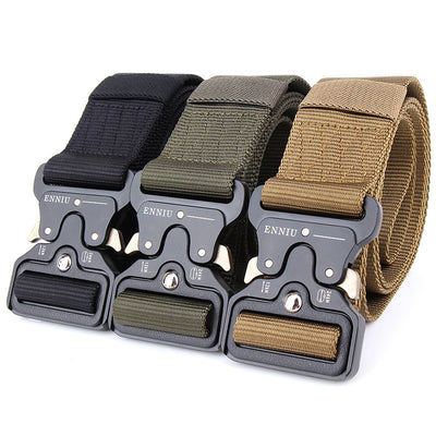 Cinturón Táctico Multifunción para Hombre - Resistente y Versátil - Image 3