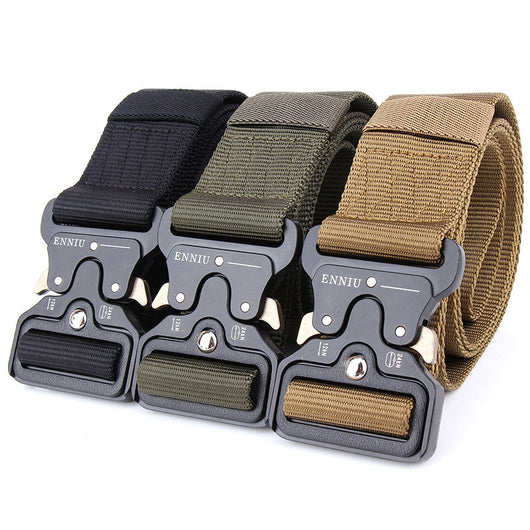 Cinturón Táctico Multifunción para Hombre - Resistente y Versátil - Image 3