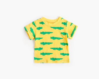 Traje de Verano para Niño con Diseño de Animales Cartoon - Image 24