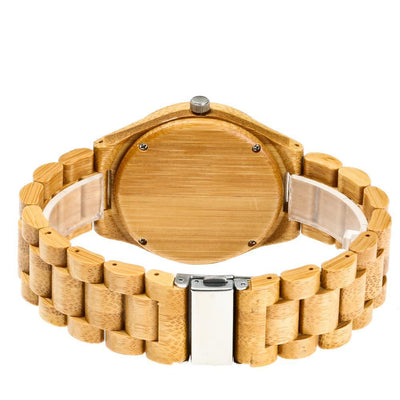 Reloj de Madera Artesanal Diseño Creativo - Image 3