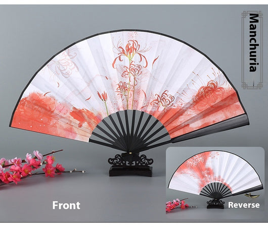 Abanico Plegable de la Serie Antigua Han Chinese Clothes Match - Image 23