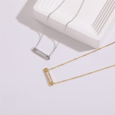 Dije de Circón con Clip Personalizado en Oro 14k - Collar Versátil - Image 4