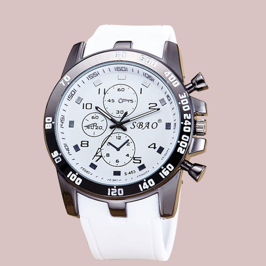 Reloj de Hombre SBAO Elegante Resistente al Agua con Correa de PU - Image 11