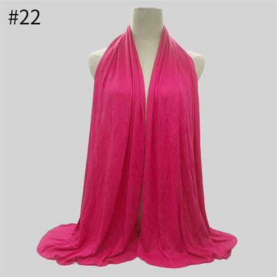 Pañoleta Modal Suave de Colores Sólidos - Image 23