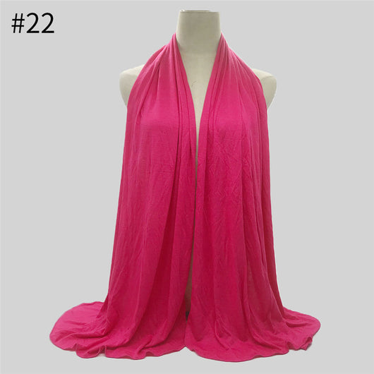 Pañoleta Modal Suave de Colores Sólidos - Image 23