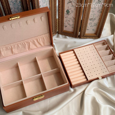 Caja de Almacenamiento Vintage para Joyas de Gran Capacidad - Image 11