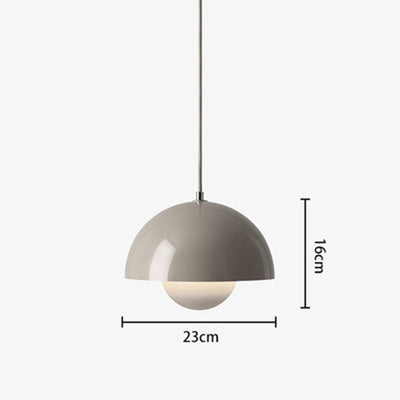 Lámpara Colgante Minimalista de Cabeza Única - Image 26