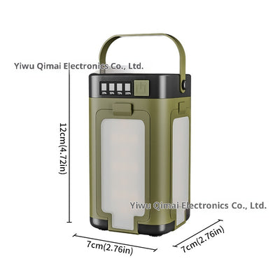 Lámpara Solar Camping Plegable de Cuatro Hojas - Image 7