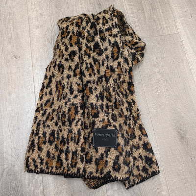Pañuelo Triangular Estampado Leopardo - Abrigo Versátil para Primavera y Otoño - Image 7