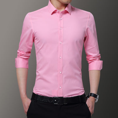 Blazer Ejecutivo Blanco y Negro de Manga Larga para Hombre - Image 8