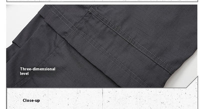 Pantalones Cargo Tácticos Hombre con Múltiples Bolsillos - Image 12
