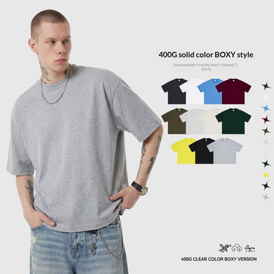 Camiseta Básica de Cuello Redondo para Hombre